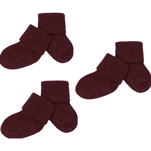 Beetroot stay on socks (new born -2years)