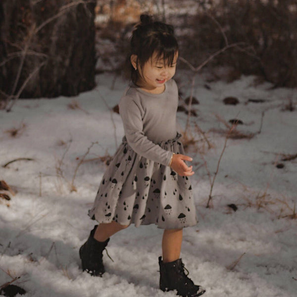 Raindrops ruffle dress (12months-2years)
