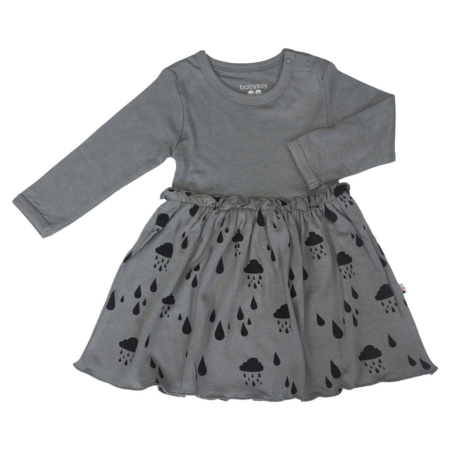 Raindrops ruffle dress (12months-2years)