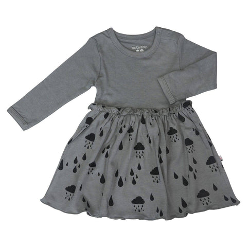 Raindrops ruffle dress (12months-2years)