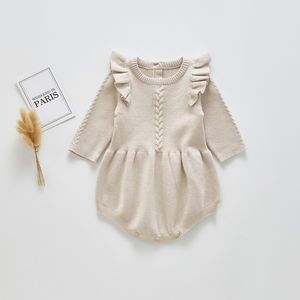 Full sleeved Knit Romper (6-9months)