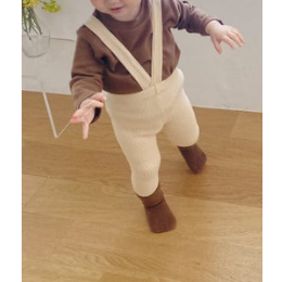 Ribbed suspender leggings (6-18 months)