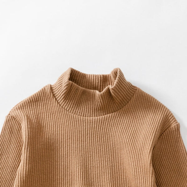 Honey Ribbed Turtleneck Top (6-7 years)