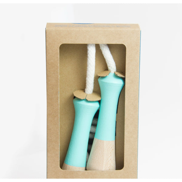 Mint Wooden handle skipping rope