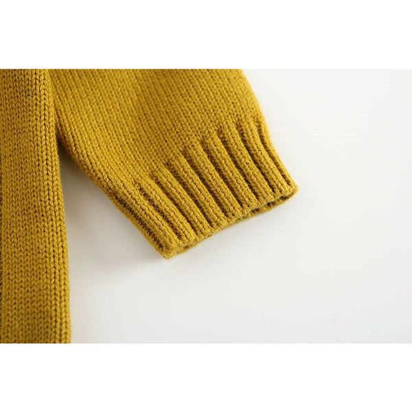 Mustard Two piece jumper and pants (12-18months)