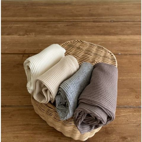Cream rib leggings (6-12 months)