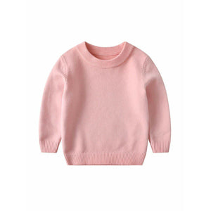 Pink crewneck jumper (3years-5years)