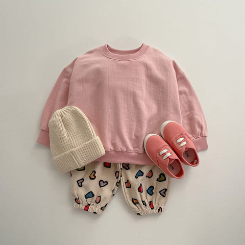 Light pink Light sweatshirt (3-5 years)