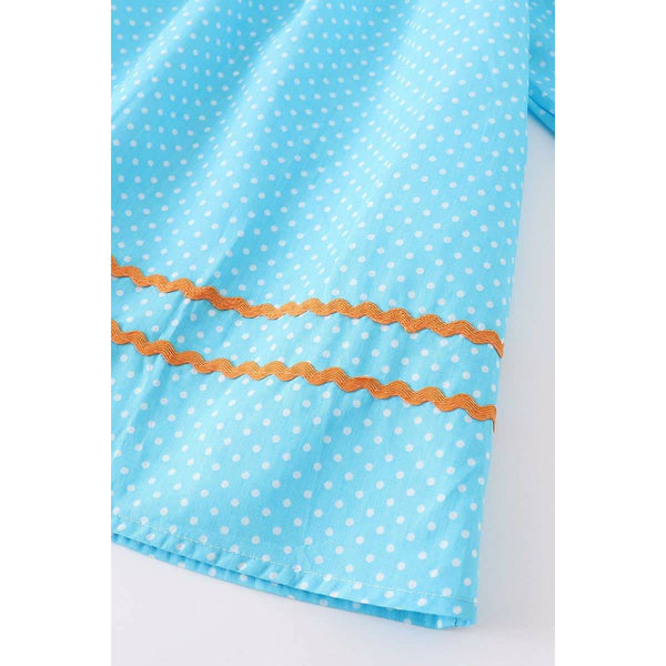 Polka dot dress (4-5years)