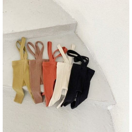 Ribbed suspender leggings (6-18 months)