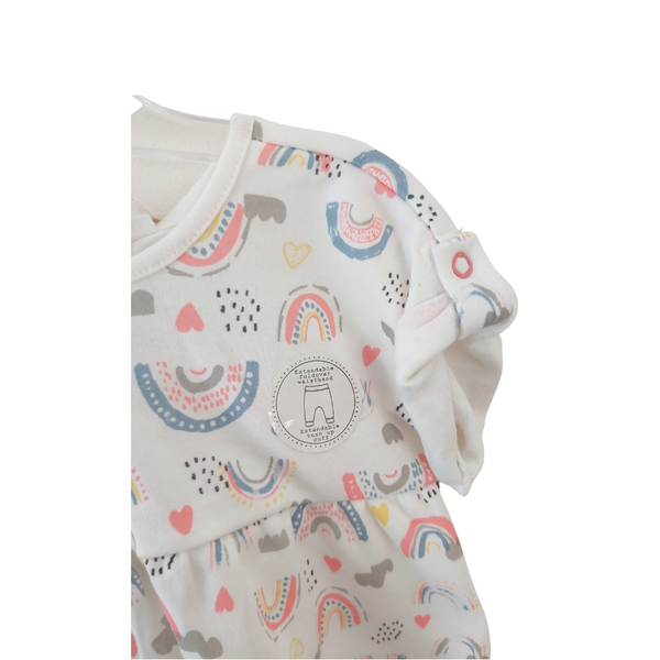 Organic cotton top and pants (0-18 months)