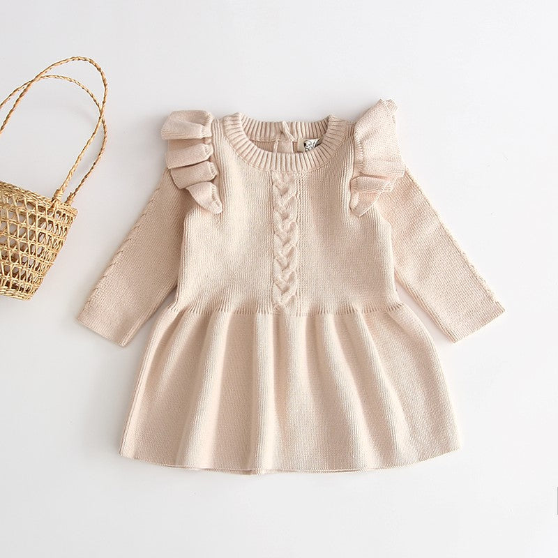 Full sleeved Knit dress (2-3years)