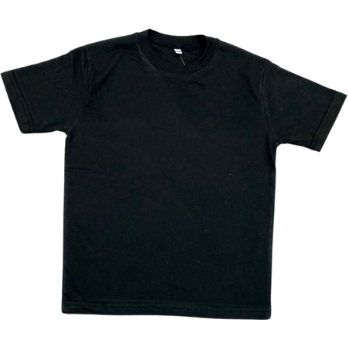 T Shirt and Fleece Shorts Set- black or Navy- 2-8Y